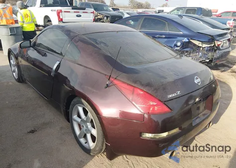 2003 Nissan 350Z Touring из США, поврежденный, VIN JN1AZ34D83T107151